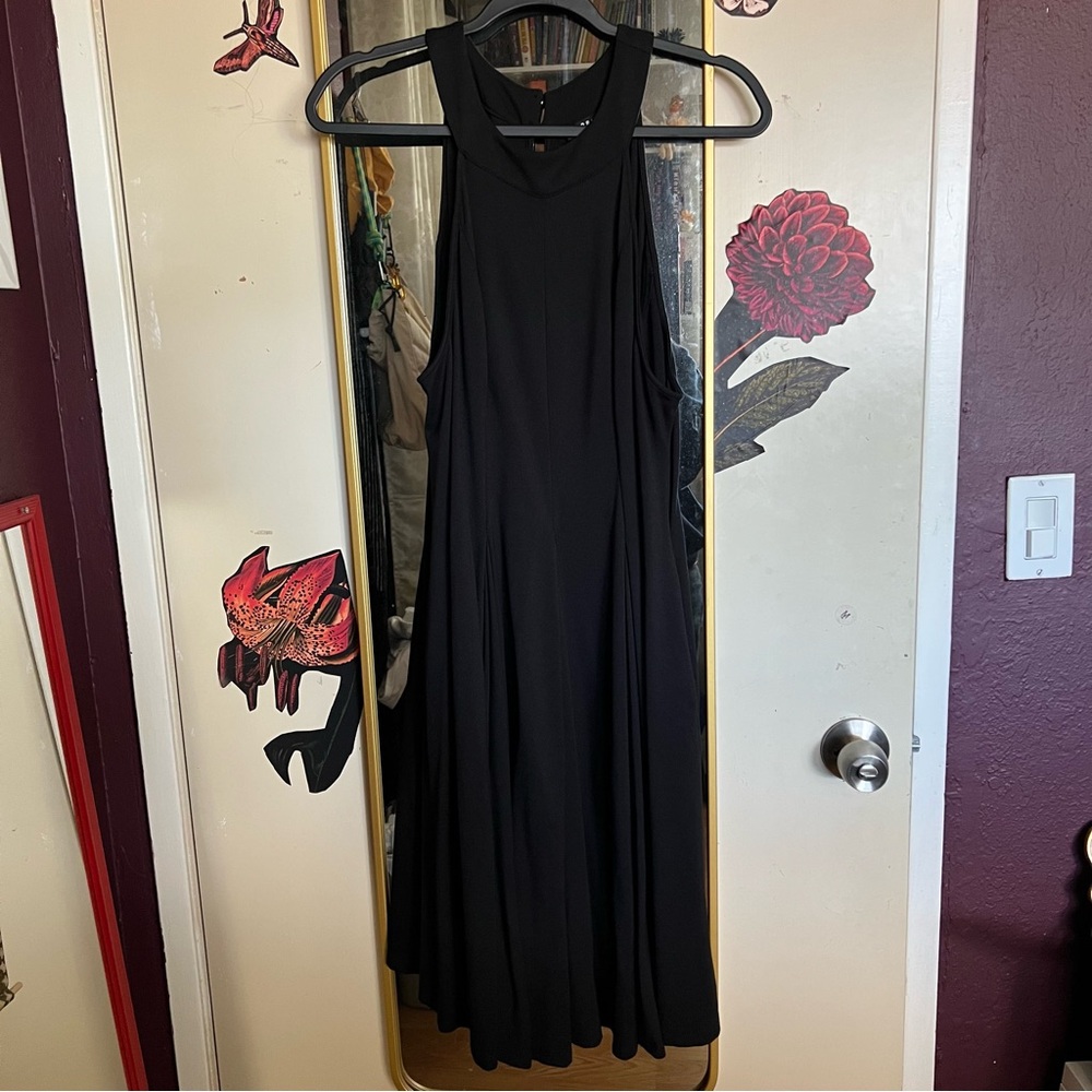 Torrid Luxe Ponte High Neck Skater Dress - 1x (1)